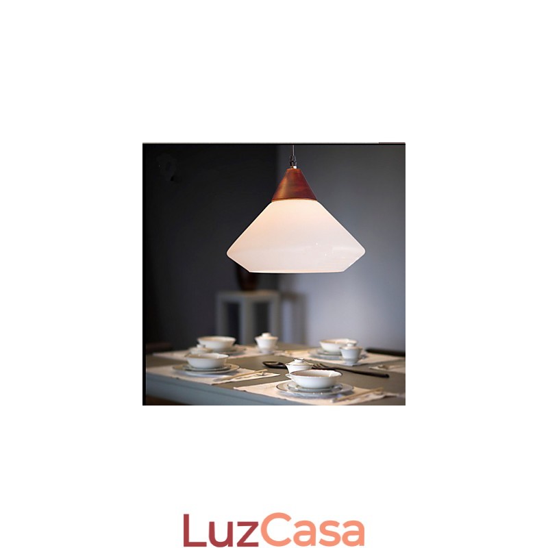 Luminária pendente simples