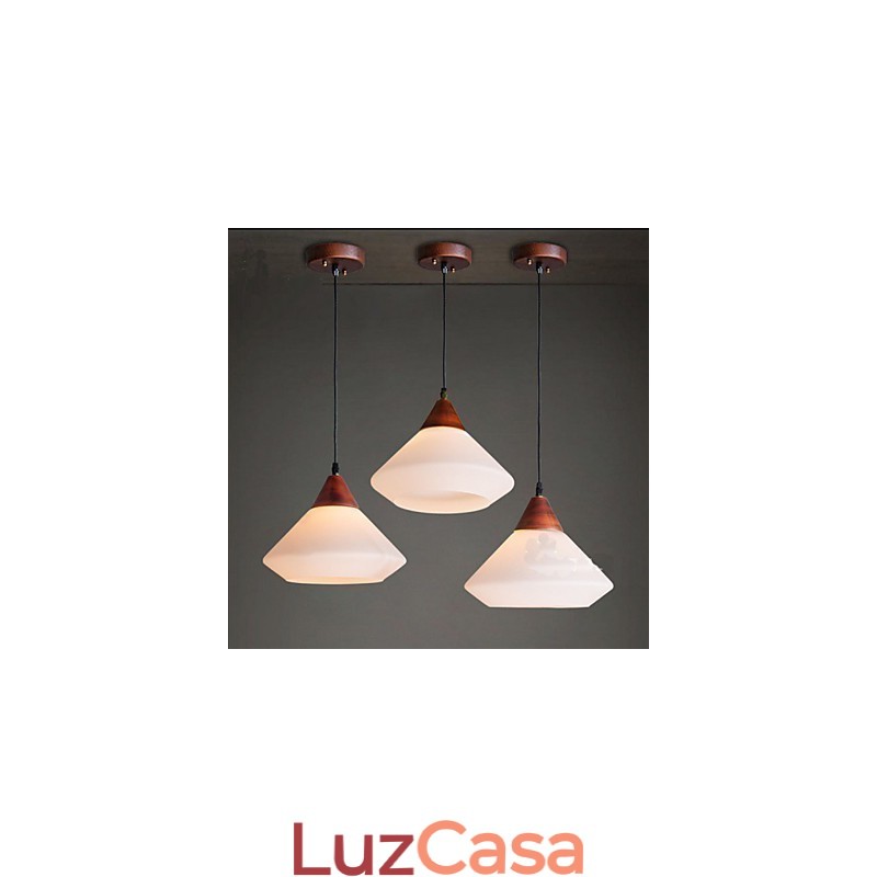 Luminária pendente simples