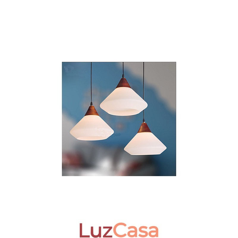 Luminária pendente simples