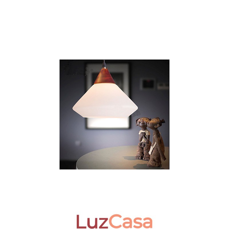 Luminária pendente simples