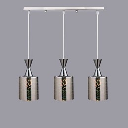 Dream Laser Gravação Cromado lâmpada 3 Reta