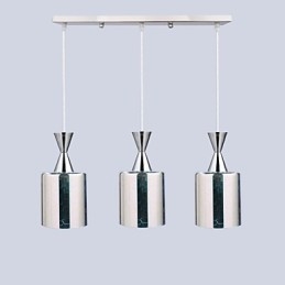 Dream Laser Gravação Cromado lâmpada 3 Reta