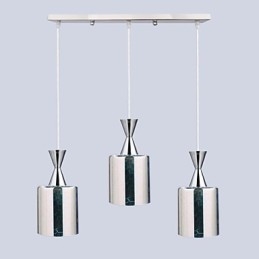 Dream Laser Gravação Cromado lâmpada 3 Reta