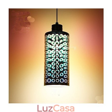 Mesa simples 3D Vidro Criativo Pendente