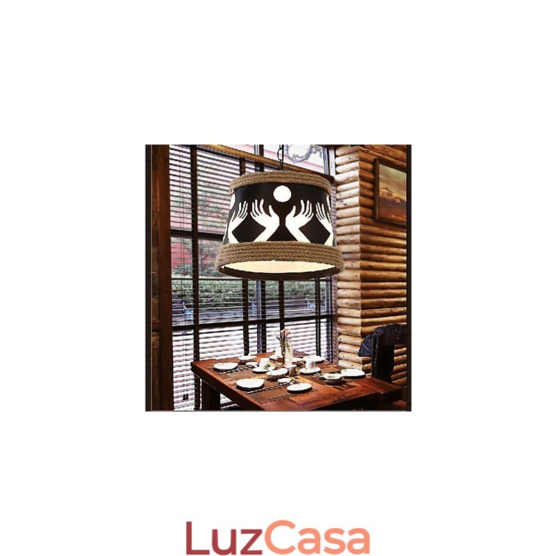Hemp American Retro Café Lustre Pastoral Simples