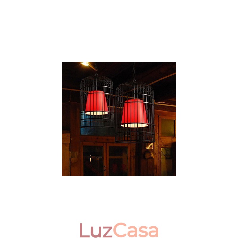 Lustre Tradicional Clássico Retro Lanterna Metal