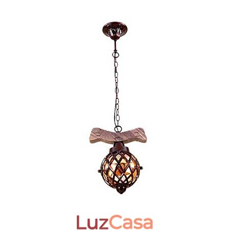 Lustre Pendente Mini Estilo Tradicional Clássico Country Globe