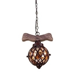 Lustre Pendente Mini Estilo Tradicional Clássico Country Globe
