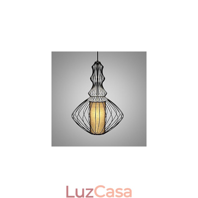Luminárias pendentes 1 luz moderna simples artística