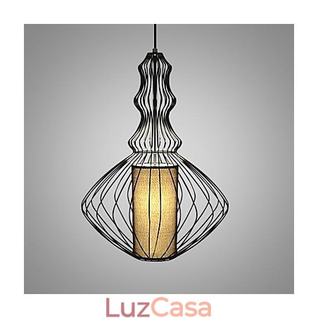 Luminárias pendentes 1 luz moderna simples artística Luminárias pendentes 1 luz moderna simples artística