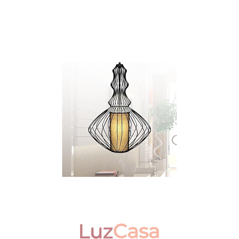 Luminárias pendentes 1 luz moderna simples artística