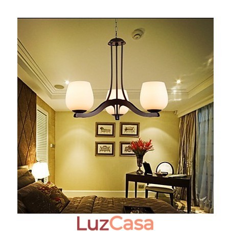 Lustre de metal tradicional clássico retrô estilo mini pintura Lustre de metal tradicional clássico retrô estilo mini pintura