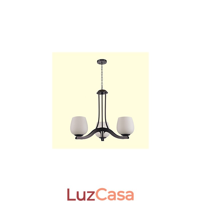 Lustre de metal tradicional clássico retrô estilo mini pintura