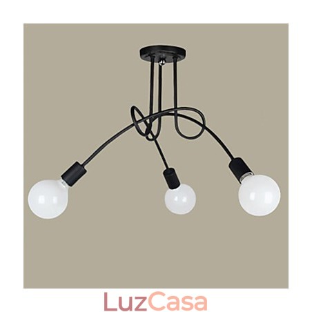 Luminárias pendentes modernas contemporâneas de metal Luminárias pendentes modernas contemporâneas de metal