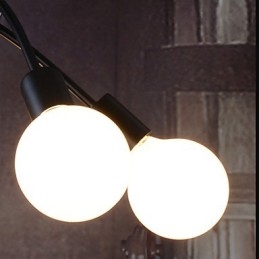 Luminárias pendentes modernas contemporâneas de metal