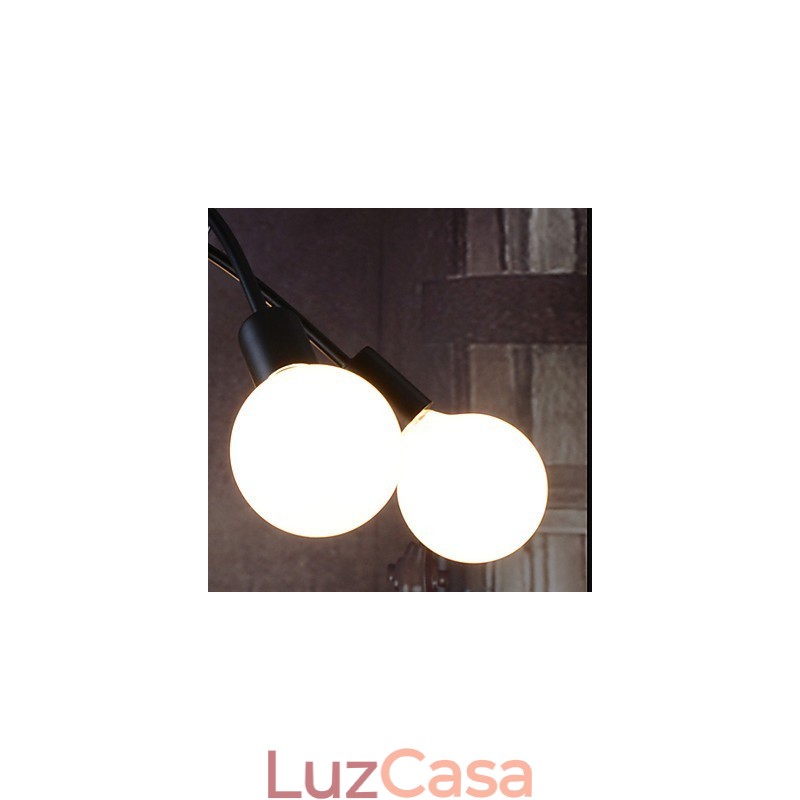 Luminárias pendentes modernas contemporâneas de metal