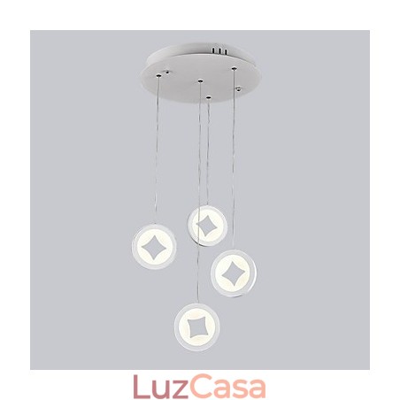 Iluminação pendente moderna de estilo simples Iluminação pendente moderna de estilo simples