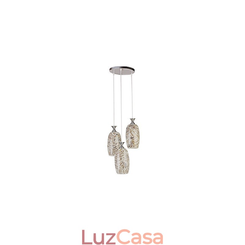 Outros Luminária pendente de metal