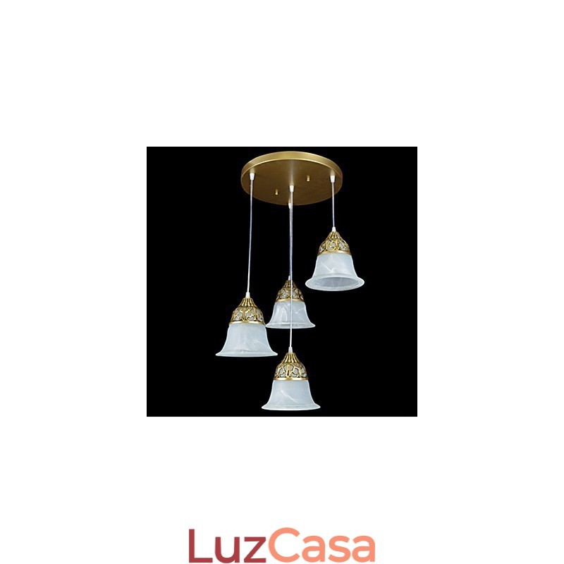 Tradicional clássico rústico lodge retro bronze metal pingente luz
