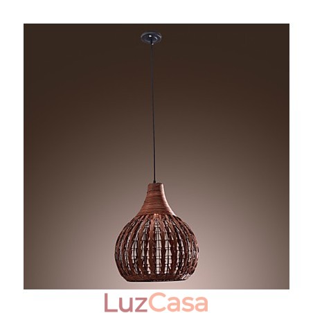 Luminária pendente estilo lanterna country mini com pintura Luminária pendente estilo lanterna country mini com pintura