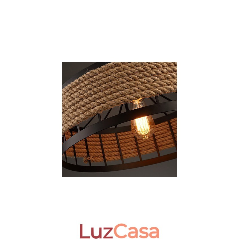 2 Light Country Designers Outros Lustre de Metal Pendente Luz