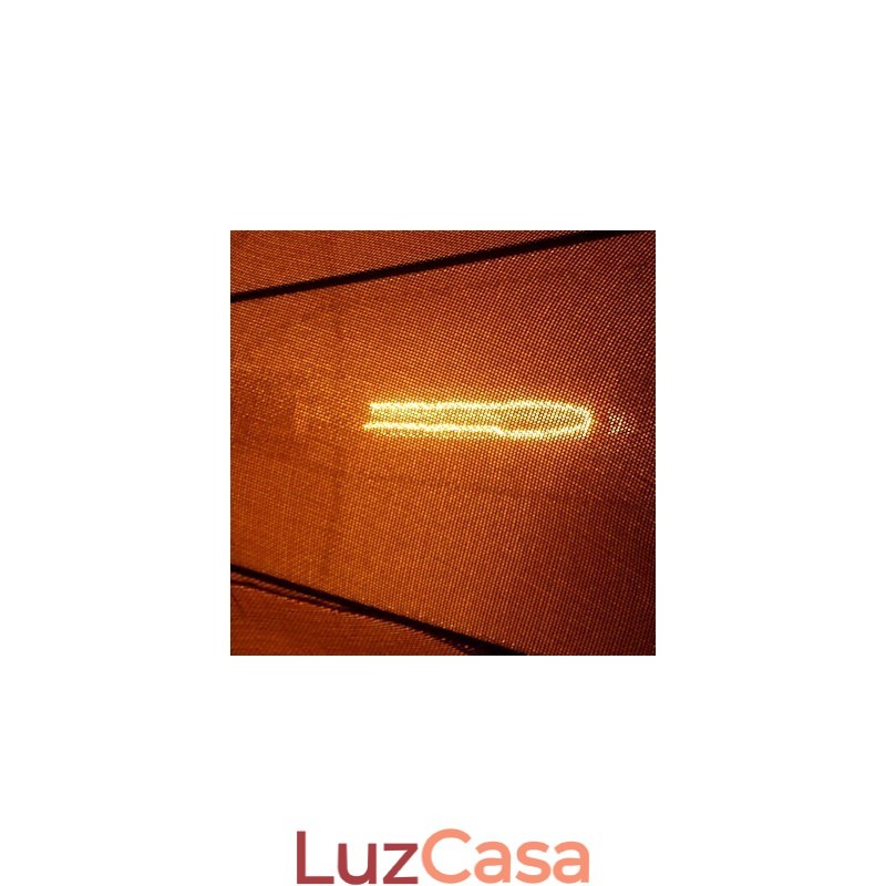 Pendente de luz retrô estilo norte-americano com abajur de tecido