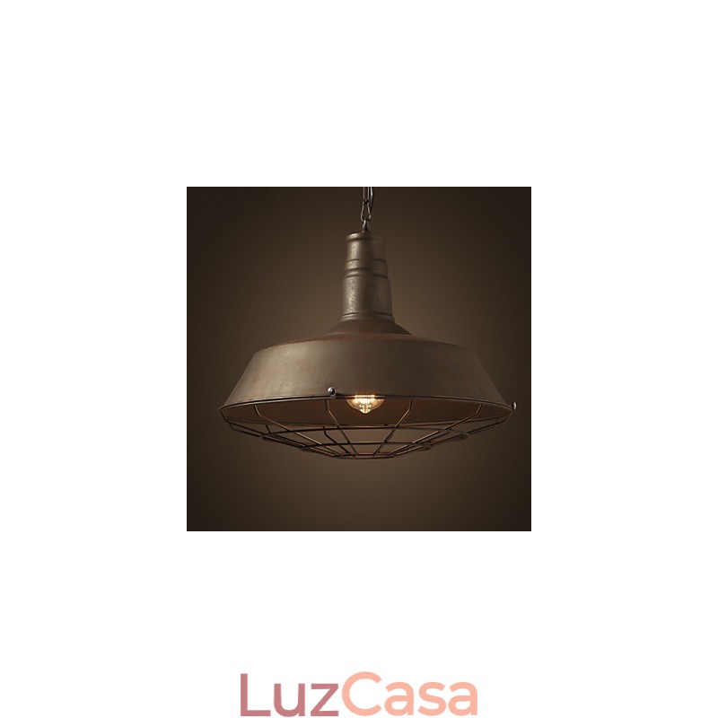 Norte da Europa Americano Retro ferro Lustre Minimalista ferro forjado