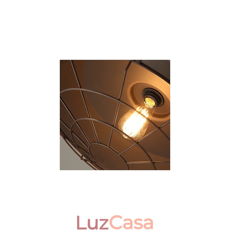 Norte da Europa Americano Retro ferro Lustre Minimalista ferro forjado
