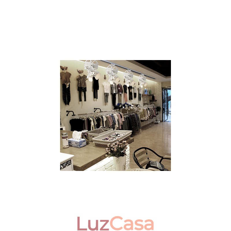 Estilo Mini Retro Pintura Metal Pendente Luz Garagem