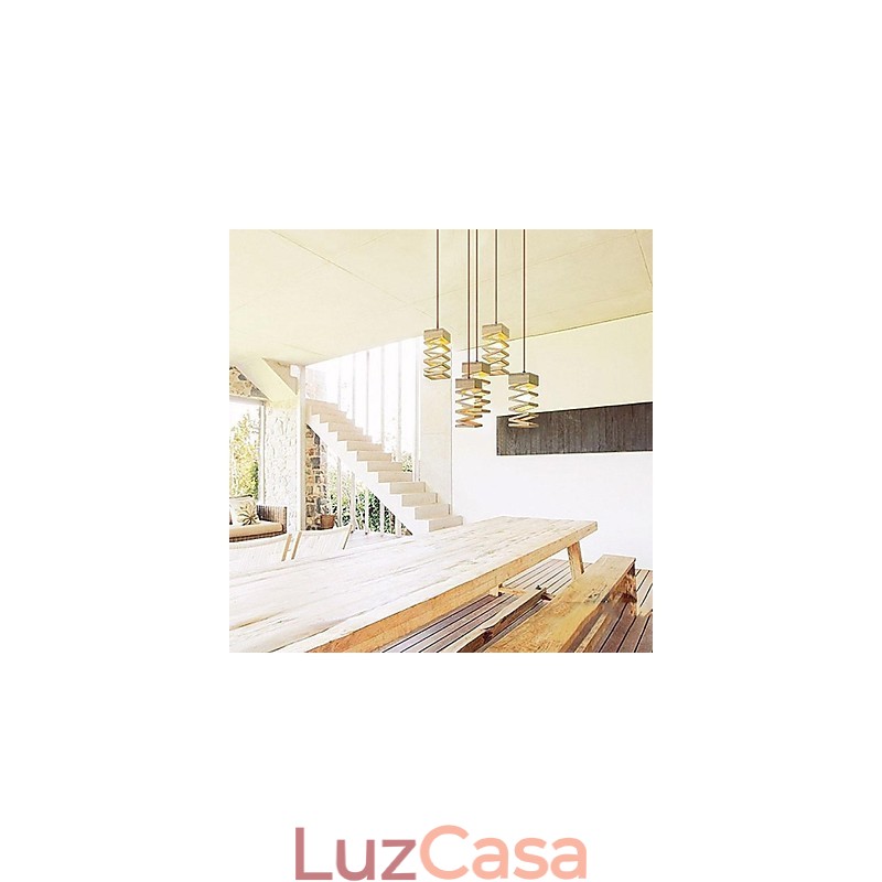 Luminárias pendentes 1 luz moderna simples artística
