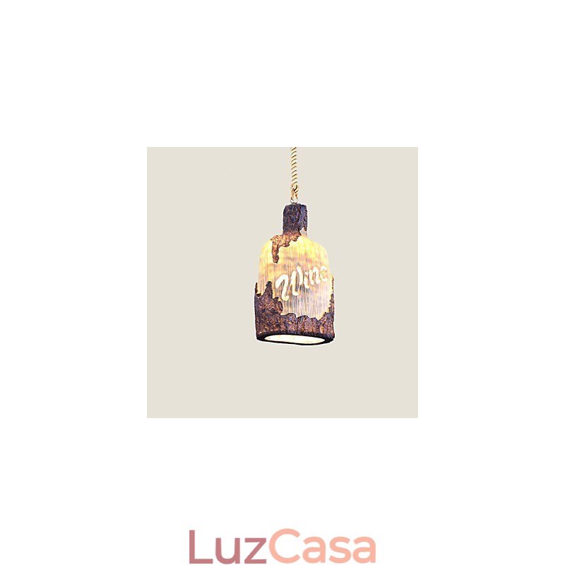 Lustre pequeno de cabeça única Café American Country Internet Café