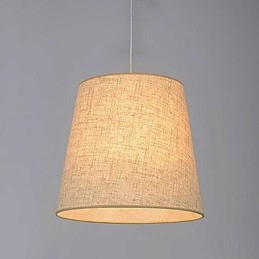 Luminária pendente de metal contemporânea moderna