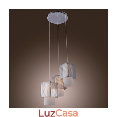 Luminária pendente galvanizada estilo mini contemporâneo moderno Luminária pendente galvanizada estilo mini contemporâneo moderno