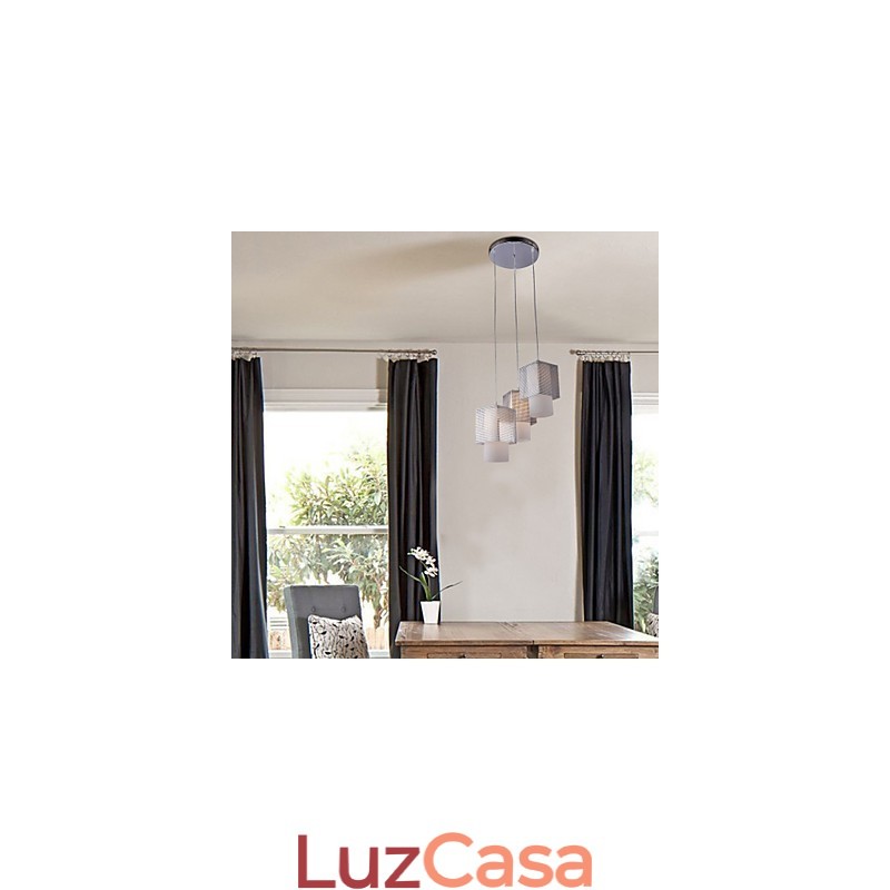 Luminária pendente galvanizada estilo mini contemporâneo moderno