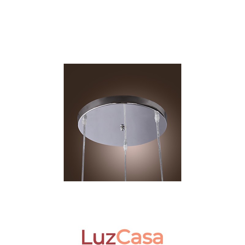 Luminária pendente galvanizada estilo mini contemporâneo moderno