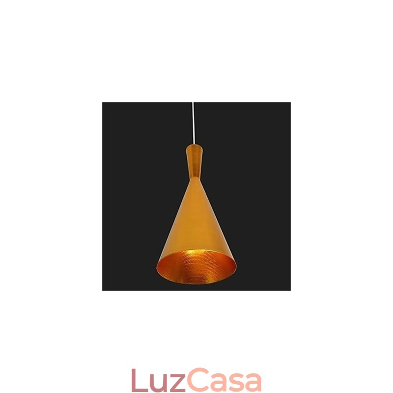 Americange Gold 3 Cabeças Alumínio Mesa Pendente