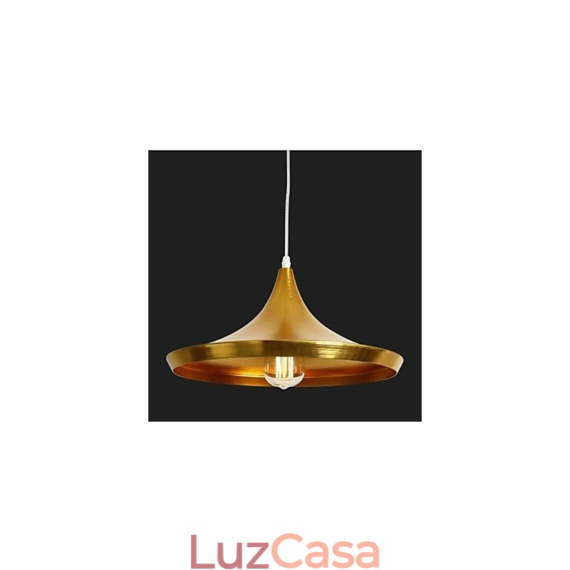 Americange Gold 3 Cabeças Alumínio Mesa Pendente