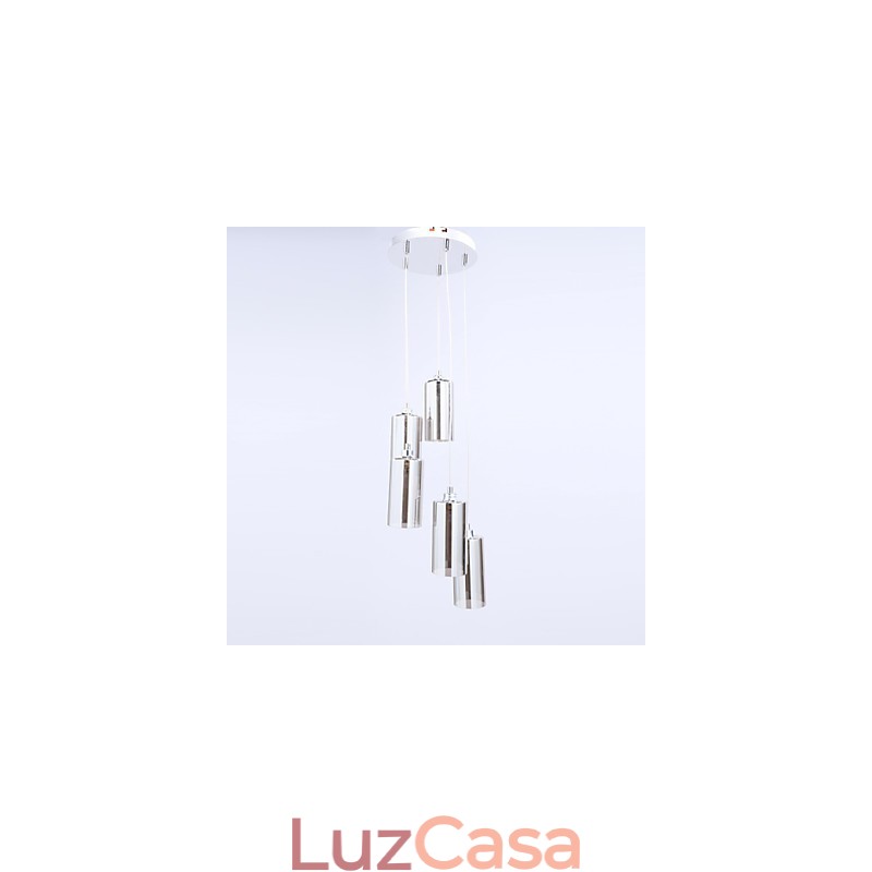 Luminária de vidro transparente Simples Moderna Criativa