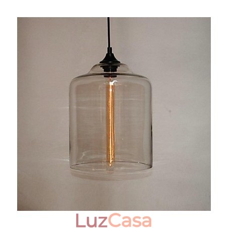 Garrafa Design Pendente 1 Luz Conciso Ferro Pintura Garrafa Design Pendente 1 Luz Conciso Ferro Pintura