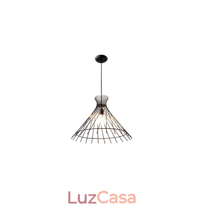 Lustre Pendente Mini Estilo Rústico Lodge Retro Garagem Metal