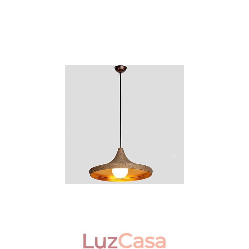 Lustre Retro C Cânhamo Industrial
