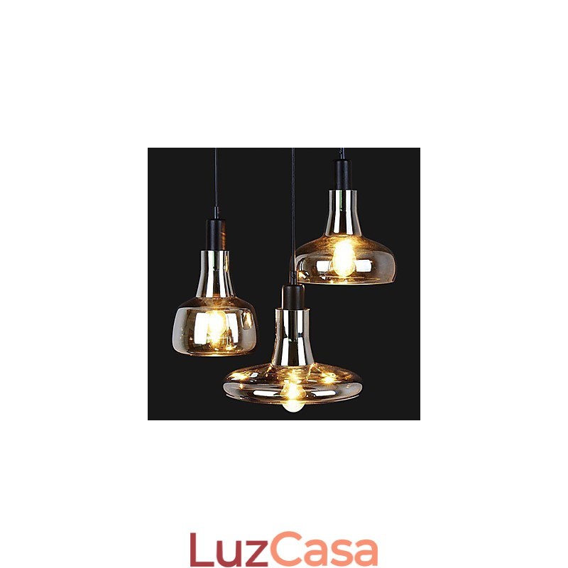 Estilo Europeu 3Light Originalidade Sombra Luz