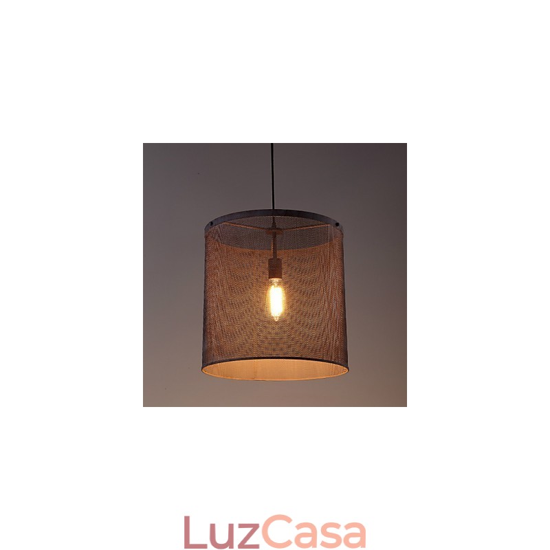 Lustre de metal estilo mini contemporâneo moderno