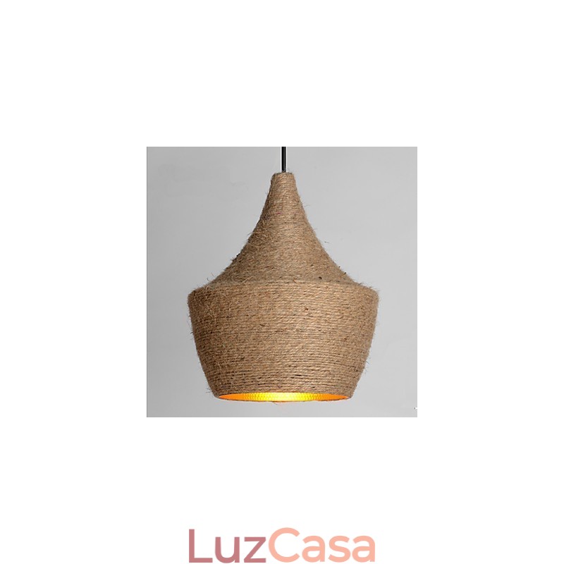 Lustre retrô Um cânhamo industrial