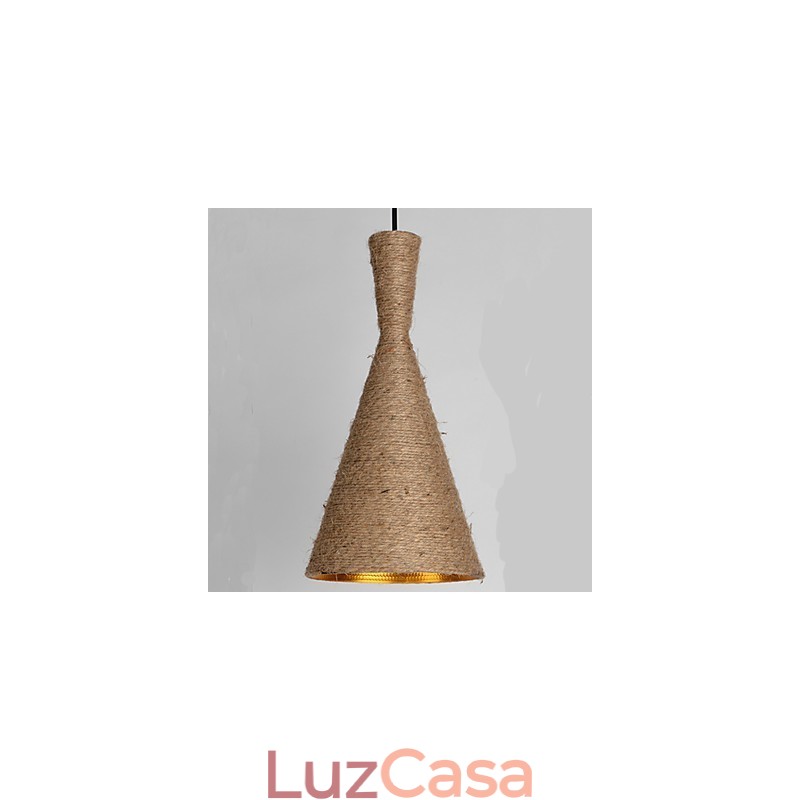 Lustre retrô industrial Hemp