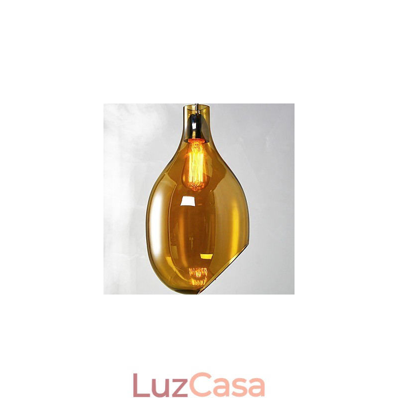 Luminárias pendentes modernas contemporâneas de metal