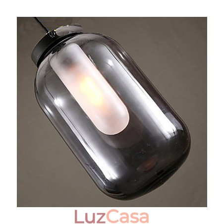 Luminárias de vidro simples e modernas Luminárias de vidro simples e modernas