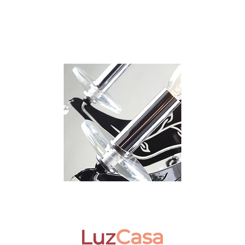 Lustre Moderno Contemporâneo Metal