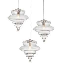 Luminária Pendente 1 Luz Moderna Simplicidade Incolor Vidro Transparente