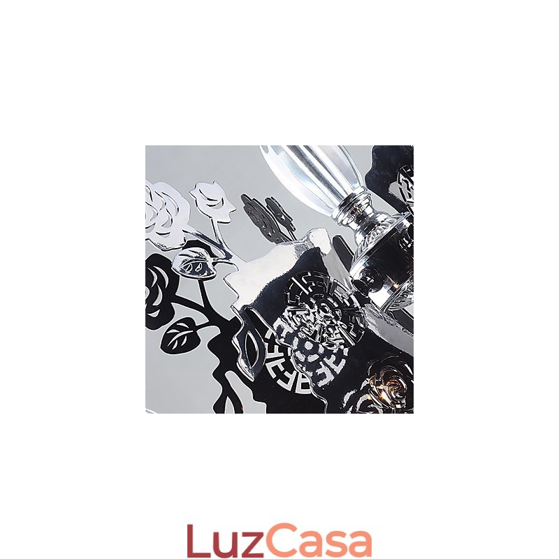 Lustre Moderno Contemporâneo Metal